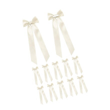 Zelfklevende strikkandelaarornament voor bruiloft,-Champagne
