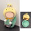 Interactieve pluche poppenoutfitset Wasbare, aanpasbare-HIJ 10