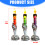 Griezelige hand-LED-kaarslicht Halloween-eigenschap 3