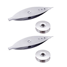 2 stuks metalen spoeltjes gereedschapsaccessoire met naaimachines
