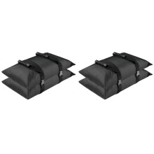 4PC Umbrella Base Weight,Patio Fillable Sand Bags,Heavy-Duty Furniture Outdoor Weights for Umbrella Stand Patio Garden S