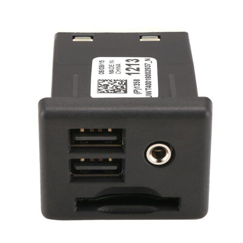 Center Console Auxiliary Jack USB Interface  Card Input Dual USB+AUX 13581213 for  CTS XTS ATS