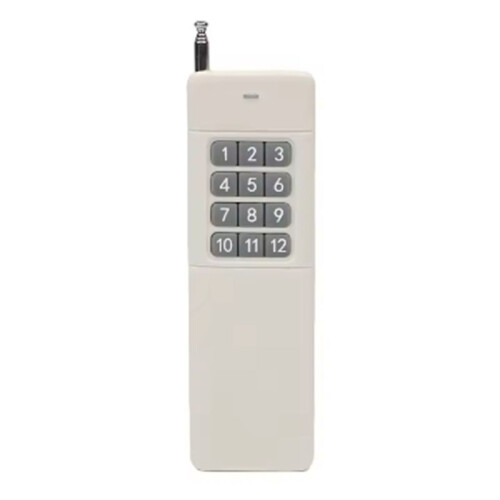 3000m Long Range High Power 12CH RF Remote Control Transmitter 433 MHz