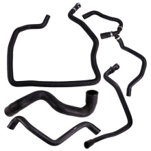5Pcs/Set Car Radiator Cooling System Hose 1754838 7M51-8274-JC for Focus 2012-2018 Coolant Water Pipe 7M51-8274-JB