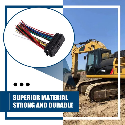 153-2630 for CAT E320D E329D E336D Excavator Computer Board Plug 54 Pin Controller Connector 2