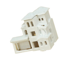 N-schaal 1: 800 villa's bouwen assembleren model tuin-B