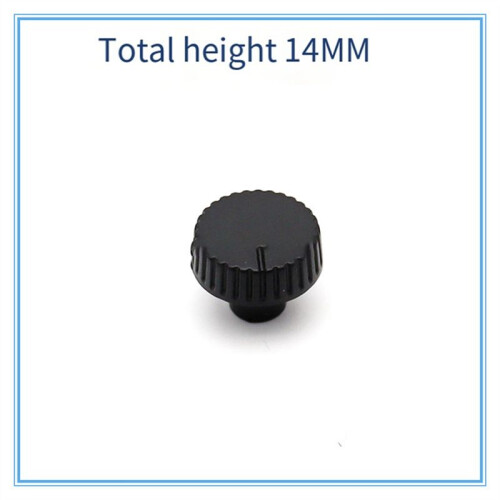 20PCS Thin Knob Cap Potentiometer Knob 14x6MM Volume Power Amplifier Adjustment Cap 1