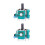 3D Analog Joystick Potentiometer with Joystick Caps for PS5 Controller with Screwdriver Repair Tool Kit 6