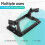 12 Pcs Single Gang (1-Gang) Low Voltage Wallplate Mounting Bracket - Black 5