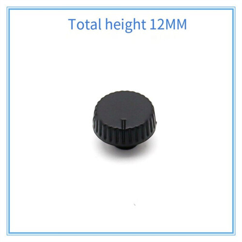 20PCS Thin Knob Cap Potentiometer Knob 12x6MM Volume Power Amplifier Adjustment Cap 1