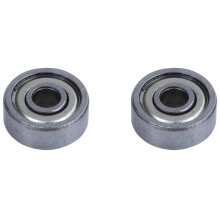40 Stücke 624ZZ 4mm x 13mm x 5mm Kohlenstoffstahl Abgeschirmte Radialkugellager Rillenkugellager