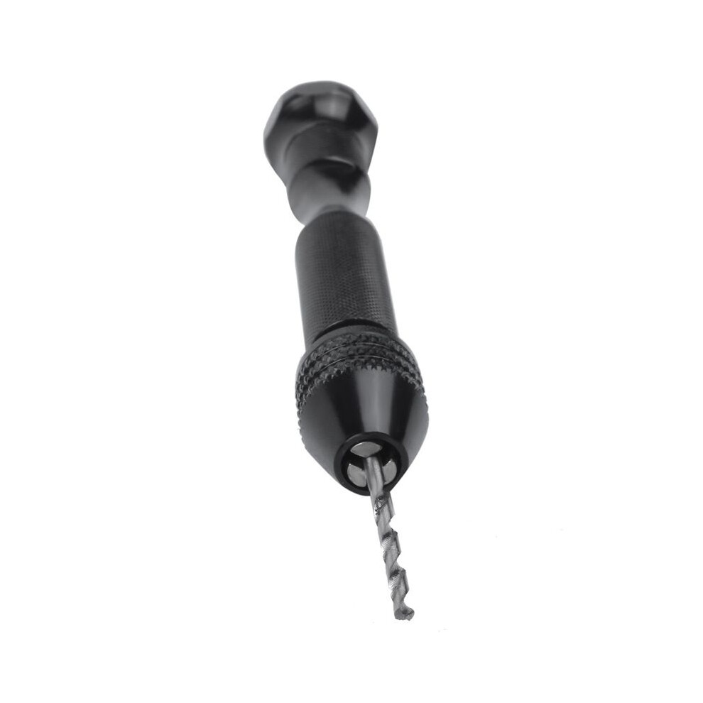 3Pcs Hand Twist Drill Bits Set,Pin Vise Model Hand Spiral Drill With 75Pcs 0.3Mm To 3.0Mm Micro-Drill Bits (Black) 6031897850670