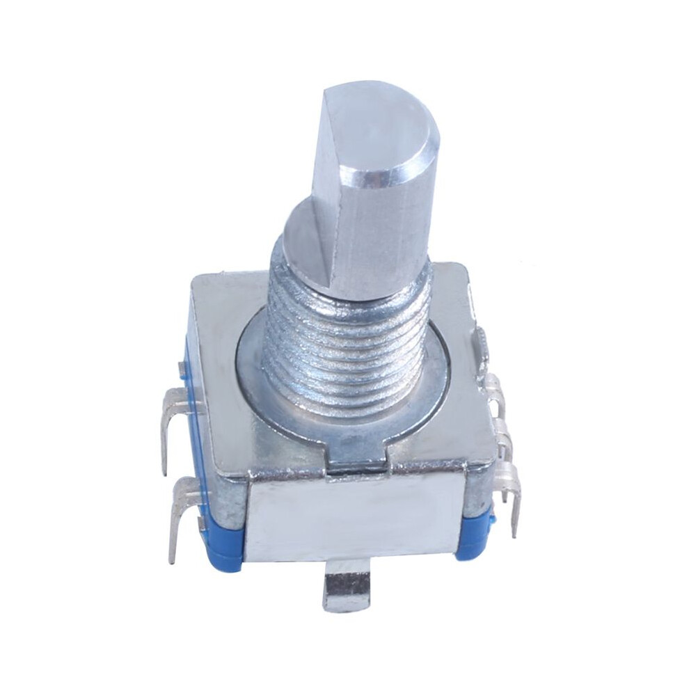 3X 20-Point Shaft Detents Encoder And 360 Degree Rotary With Push Button + Silver 6033140835991