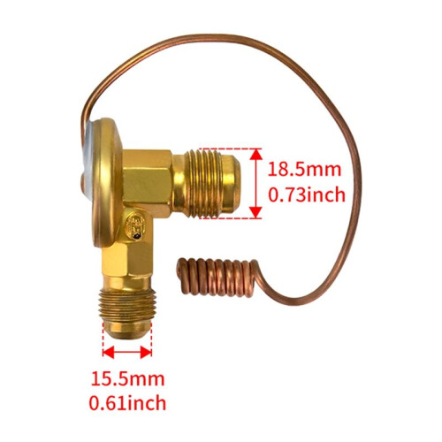 6 10 AC Expansion Valve Flare Fitting 2