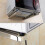 2X Support Frame Steel Foldable Stretch Shelf Rack Microwave Oven Wall Mount Bracket Stainless Silver 4