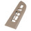 Front Left+Right Door Window  Panel Bezel Lift  Panel Cover for  Expedition 2004-2006 Brown2L1Z-14524AAA 4