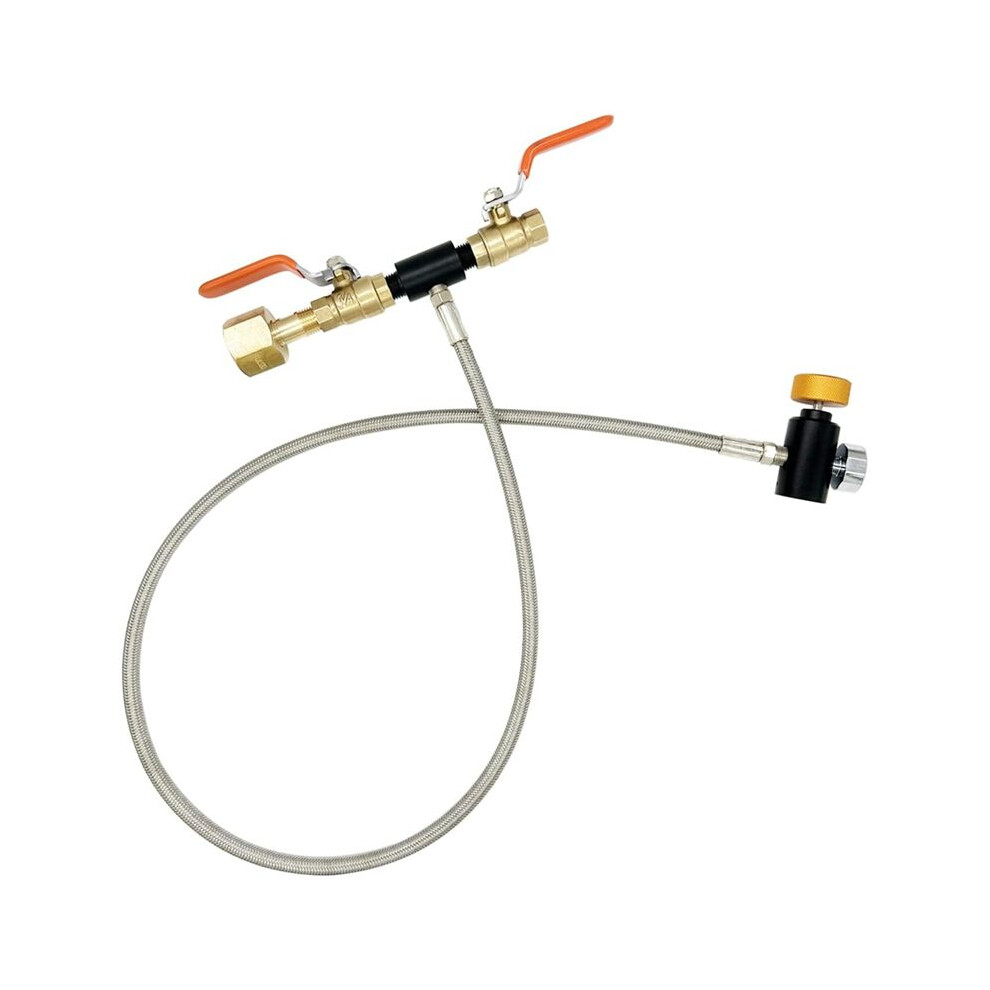 Cga-320 Co2 Cylinder Refill Adapter Soda Maker Hose Connector Co2 Exchange Carbonator Tank For Filling Soda Bottle 6031176118545