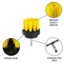 Kit Testina per Pulizia Elettrica A 4 Pezzi Mozzo per Auto con Spazio per Piastrelle in Ceramica Multifunzionale Nessun Angolo Morto Strumenti per la