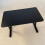 Living And Home 100*60cm Manual Height-Adjustable Office Desk in Black 7