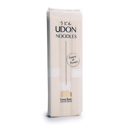 Emma Basic - Udon Noodles 250g | source of protein | quick cooking time | Vegan