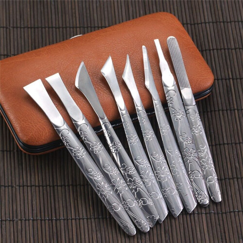Leather Technology Turning  Handle Knife Leather Technology Manual DIY Tool Leather Trimming Correction Knife Set 2