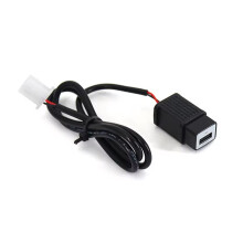 Waterdichte USB-Oplader met Sigarettenaansteker voor Tracer 7 2021, voor Tracer 9 2021 en voor Tracer 9 2021.