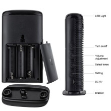 KERUI DW9 Garage Alarms Wireless Driveway Welcome Burglar Alarms Waterproof Outdoor PIR Motion Sensor Detector UK Plug