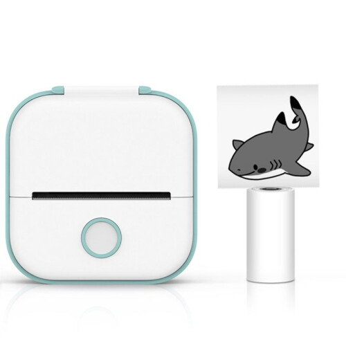 Printer Sticker Printer Portable Thermal Printer Inkless Sticker Maker Machine  Printer Phone Printer