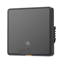 Tuya ZigBee 3.0 Light with 6M Human Motion Detection Alarm Sensor No/Need Neutral Wire Black