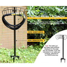 Garden Water Hose Holder-Detachable Hose Holder Stand Heavy Duty Metal Hose Hanger,Garden Hose Holder Storage Hose Rack