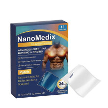 NanoMedix Gynaecosmatia Advanced Chest Fat Burner Firming Patch-18Patches/Box