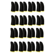 32X Spiel Finger Manschette Dünne Atmungsaktive Anti-Schweiß Anti-Rutsch Finger Daumen Manschette Gaming Fingerlinge Handschuhe für Zieltasten