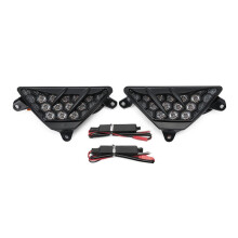 Indicadores de Seta LED para Motocicleta com Resistência de 6,4 V para 250 300 400 ZX-6R ER-6F Z100 2012-2023