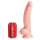 KING COCK - TRIPLE DENSITY DILDO 18.4 CM 3