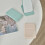 (Pink) Desktop Makeup Mirror Solid Color PU Leather Simple Portable Handheld Makeup Mirror Foldable Student Compact Cute Pocket Mirror 8