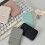 (Pink) Desktop Makeup Mirror Solid Color PU Leather Simple Portable Handheld Makeup Mirror Foldable Student Compact Cute Pocket Mirror 11