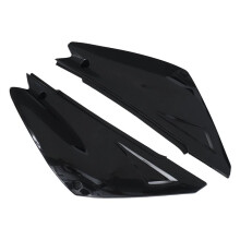 Para GXT200 DR200 Jinan Qingqi Mastim Tibetano Qm200Gy-B um Spillplate Preto TrêS GeraçõEs Placa Lateral Carenagem