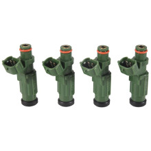 4Pcs 63P-13761-01 63P-13761 Fuel Injector Green New Version for Outboard F150 4T for MOTORS