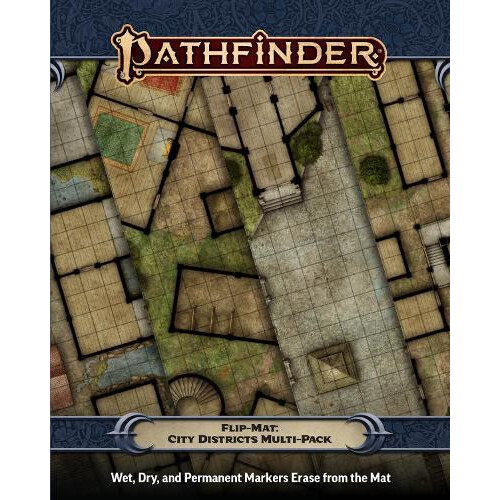Pathfinder FlipMat City Districts MultiPack Other Book