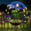 Solarbetriebene Vogelhäuschen/Brummvögel, Gartendekorationen,-C 5