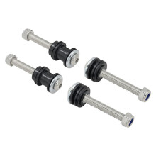 Motorcycle Backrest Docking Hardware Kit Detachable Sissy Bar Rack Mounting Screw for Sportster XL 883 1200 04-24
