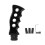 Car Manual Gear Shift Tip Kit, Knife Grip Handle Shift Knob, Universal Automatic Shift Knob Accessories,Black 1