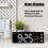 Moderne LED-wekker met pillenherinnering-Witte schelp oranje l 11