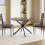 Joolihome Foldable Round Dining Table and 2 Chairs Set 1
