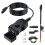 Motorcycle Usb Fast Cellular Charger Waterproof Type C Port Socket Connector with Cell Mobile Voltmeter Digital Charge 2