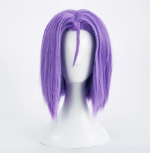 Character Wig Anime Pokémon Rocket Team Members Role Cos Headgear Ball Headwear Center Parted Bangs Medium Length Hair