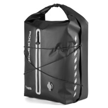 ROCKBROS Fietstassen Waterdichte Achterdrager Tas 23L Bagagedrager Tas Reistas Fietsaccessoire Zwart