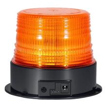 Faro Magnetico Wireless, Luce Stroboscopica di Emergenza Ricaricabile A Batteria per Camion e Veicoli.