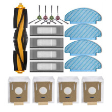 17 Stuks Stofzuigerfilters en Stofzakken voor de voor voor Deebot N8/N8 Pro/OZMO T8/T8 PURE/T9/T9+ Stofzuiger