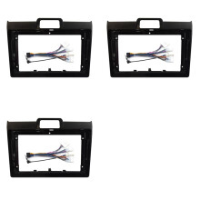 3Conjunto Fascia de Radio de Coche de 9 Pulgadas para Axio Fielder 2015 Montaje del Adaptador de Placa de Marco Estéreo DVD